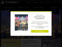 Tablet Screenshot of fresh-fitness.nl